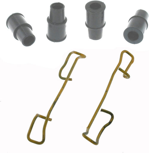 Gold 18K1019X Rear Disc Brake Caliper Hardware Kit with Springs and Bushings