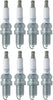 NGK Set of 8 Std Laser Platinum Spark Plugs Gap 0.032 for Toyota Sequoia 4.7L V8