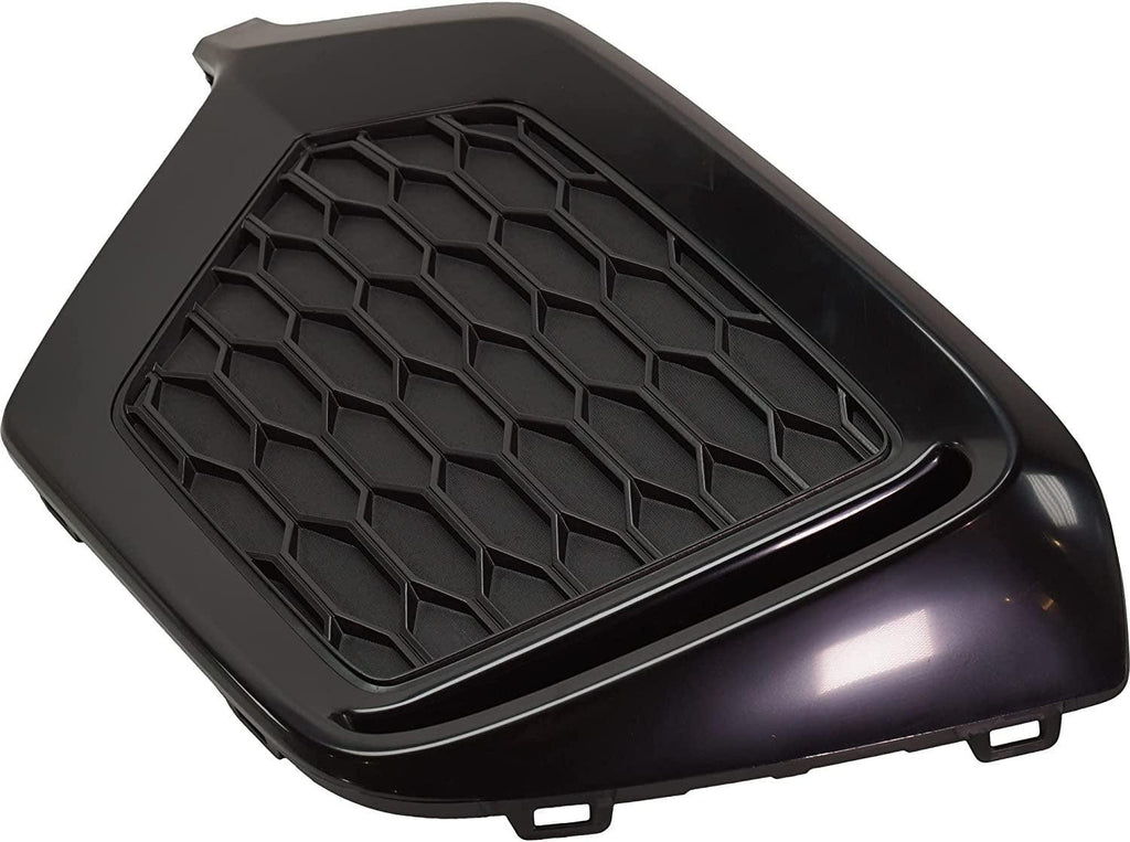 Rear, Driver and Passenger Side Bumper Trim Set of 2 Compatible with 2017-2019 Honda Civic