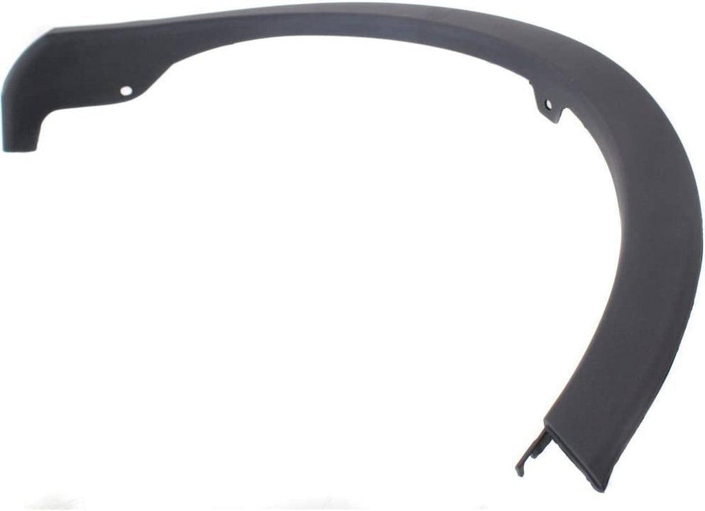 Evan-Fischer Rear Wheel Opening Molding Compatible with Toyota RAV-4 13-15 Rear Left Assembly Textured