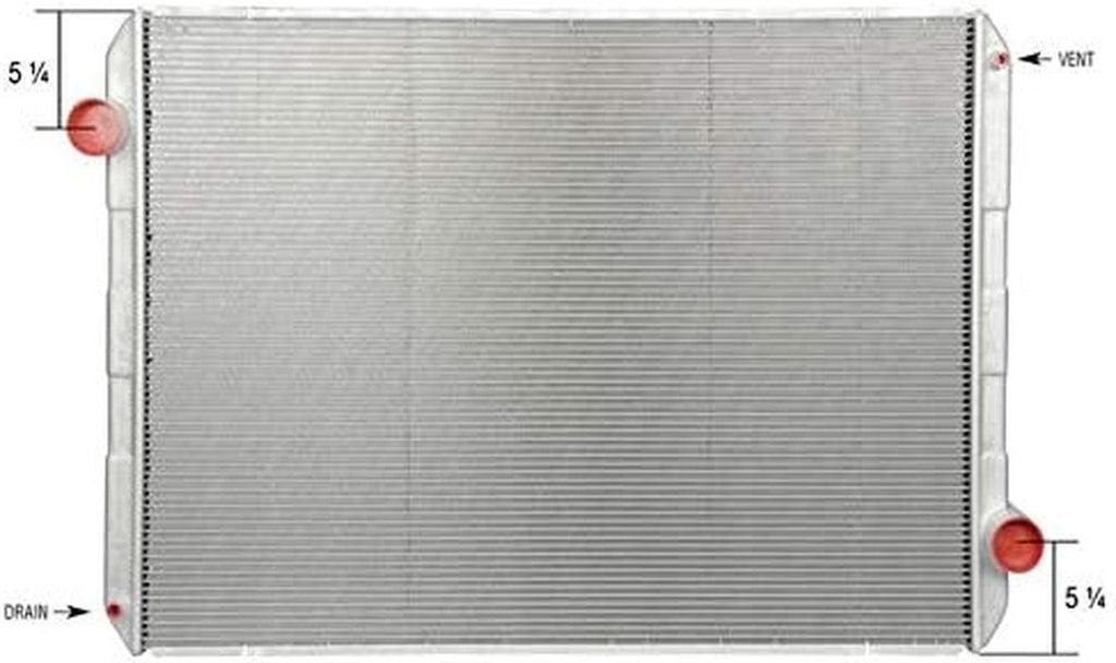 2001-3503 Aluminum Radiator for International Models