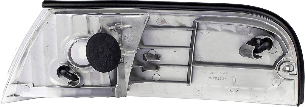 Dorman 1630303 Front Passenger Side Turn Signal/Parking Light Assembly Compatible with Select Ford Models