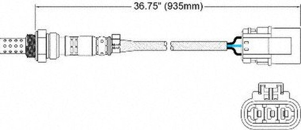 250-23109 3-Wire Oxygen Sensor
