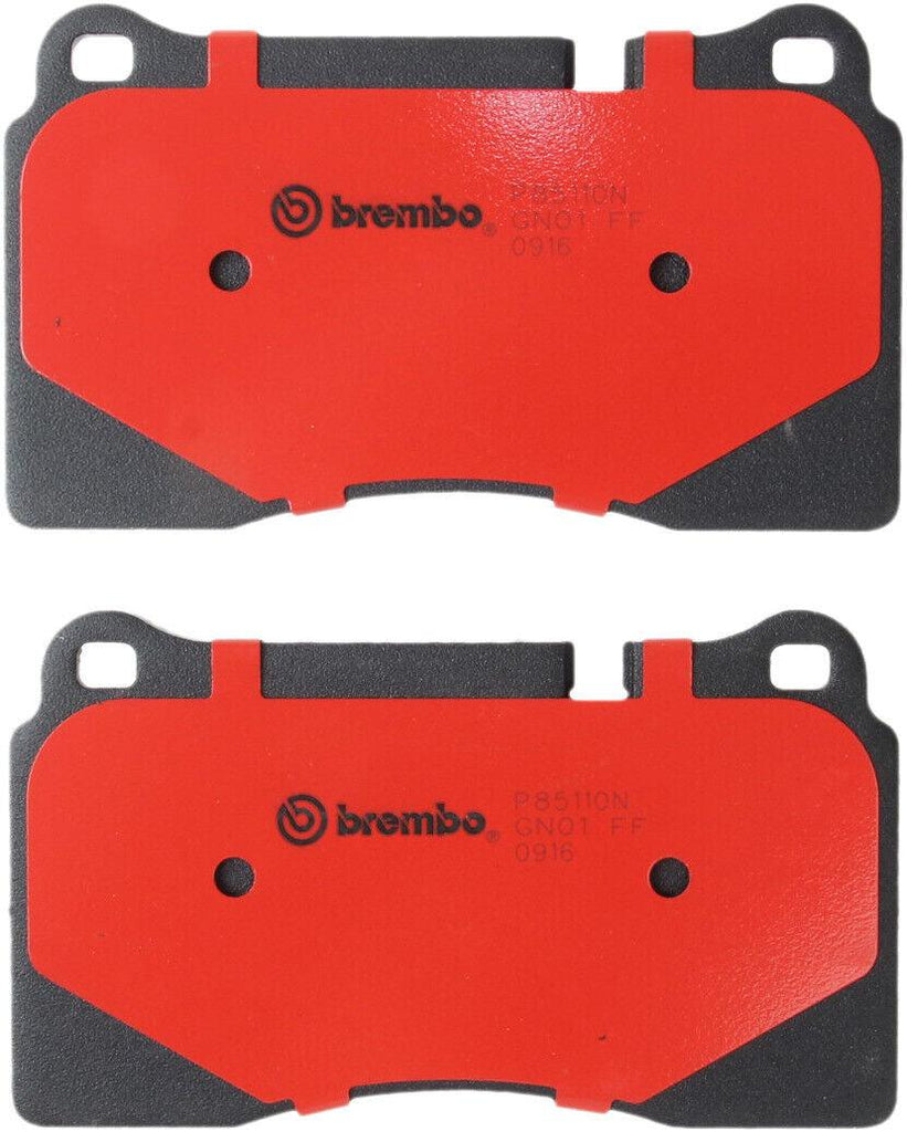 Brembo Front Disc Brake Pad Set for Corvette, Touareg, Camaro (P85110N)