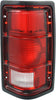 Tail Light for DODGE DAKOTA 87-96 RH Lens and Housing W/Black Outer Trim