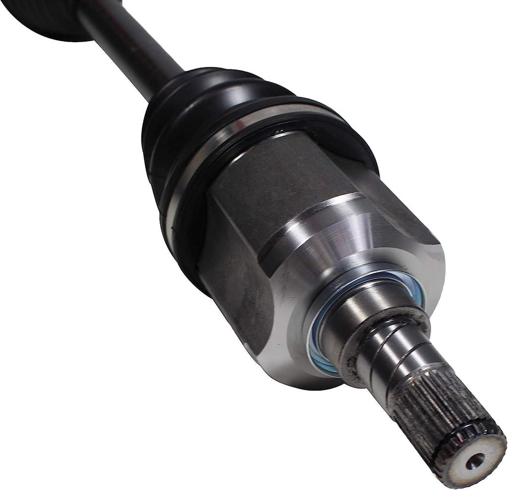 NCV53911 CV Axle Shaft Assembly - Left Front (Driver Side), Black & Silver