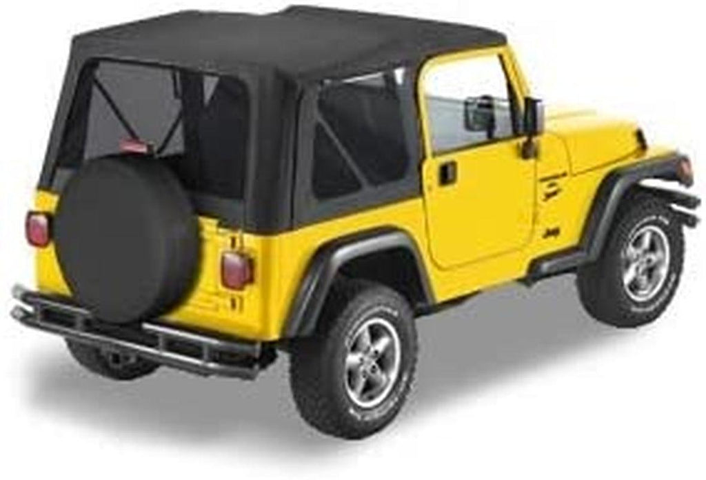 7913901 Black Sailcloth Replace-A-Top for 1997-2002 Wrangler