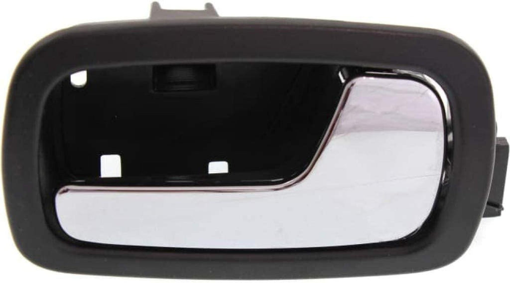 for Chevy Cobalt Interior Door Handle Front Passenger Side Black Bezel with Chrome Lever 2005-2010 | Trim:All Submodels | GM1353166 | 22722754