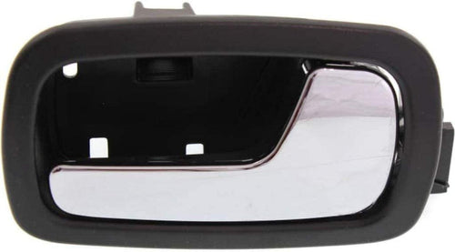 for Chevy Cobalt Interior Door Handle Front Passenger Side Black Bezel with Chrome Lever 2005-2010 | Trim:All Submodels | GM1353166 | 22722754