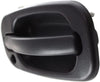 for Chevy Silverado 3500 Exterior Door Handle Front Passenger Side Textured Black 2001-2006 | with Key Hole | Trim: Base/Ls/Lt | GM1311129 | 15034986