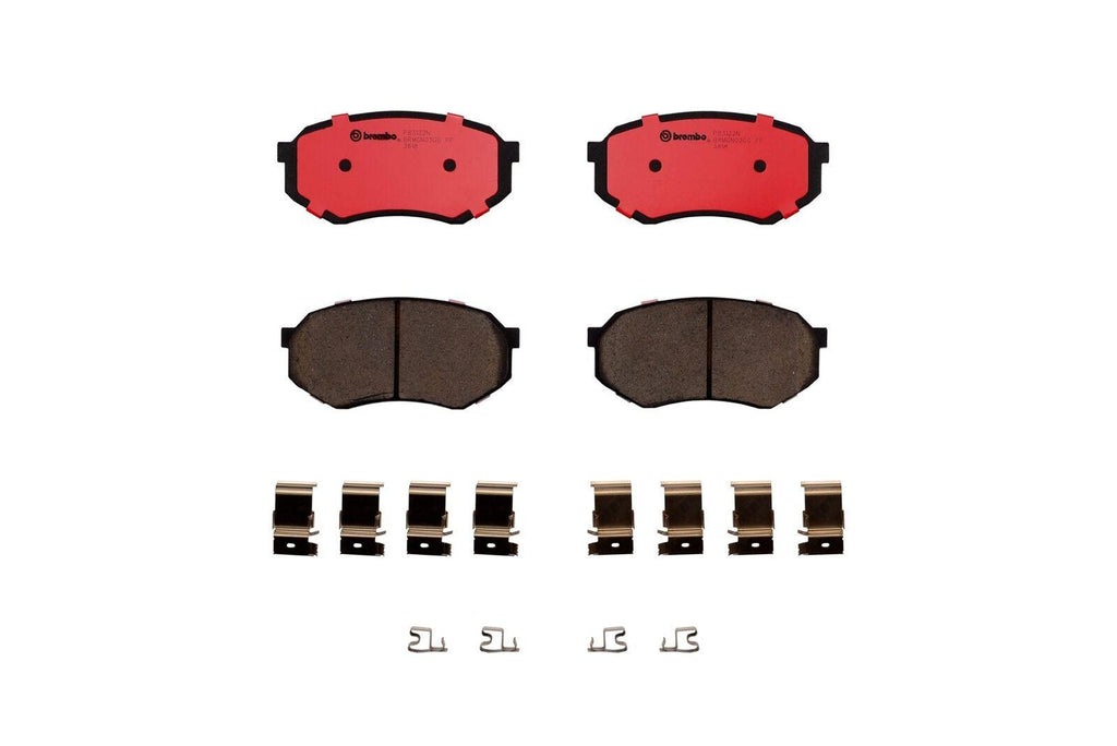 Brembo Front Disc Brake Pad Set for 1995-2004 Tacoma (P83122N)