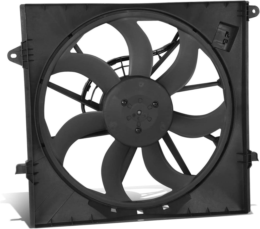 Factory Style Radiator Fan Assembly Compatible with 2019-2020 Santa Fe 2.0L,OEM-RF-1135