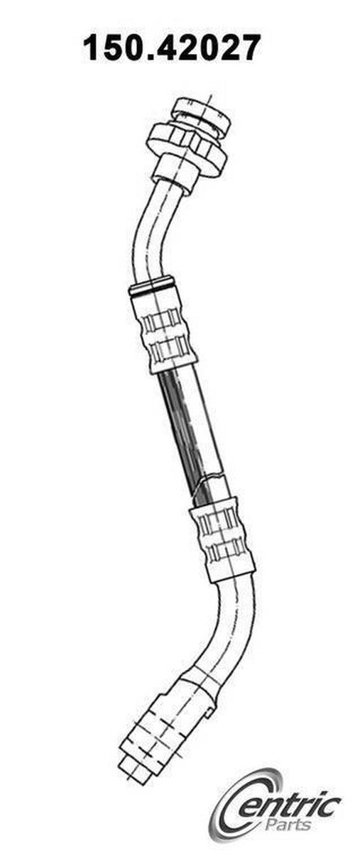 Centric Brake Hydraulic Hose for Nissan 150.42027