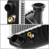 OEM-RA-1521 Factory Style Aluminum Cooling Radiator Compatible with 94-00 C/K 2500 3500, 34" W X 19-1/2" H X 2-1/8" D, 1-5/16" Inlet / 1-5/16" Outlet