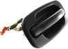 For Chevy Tahoe 2000 01 02 03 04 05 2006 Door Handle Passenger Side | Rear | Outer | Crew Cab | Black | Replacement for GM1521105 | 15721572, 19356467