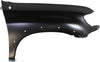 Front Passenger Side Fender Compatible with 2000-2006 Toyota Tundra, with Mudguard Provision and Molding Holes Steel Primed