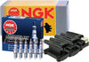 NGK DIS Ignition Coils & 6 Iridium IX Spark Plugs Kit for Mitsubishi Montero