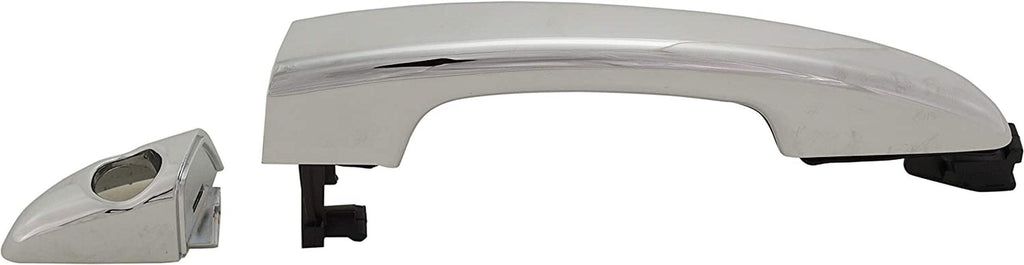 Front, Driver Side Exterior Door Handle Compatible with 2015-2019 Hyundai Sonata