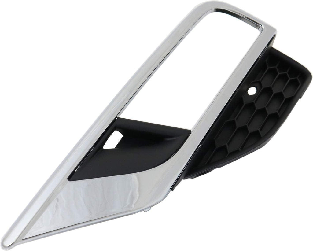 Fog Light Trim Compatible with 2015-2016 Honda CR-V Chrome Front, Driver Side