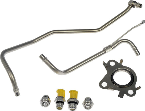 Dorman 926-186 Passenger Side Turbo Coolant Line Kit Compatible with Select Ford/Lincoln Models (OE FIX)