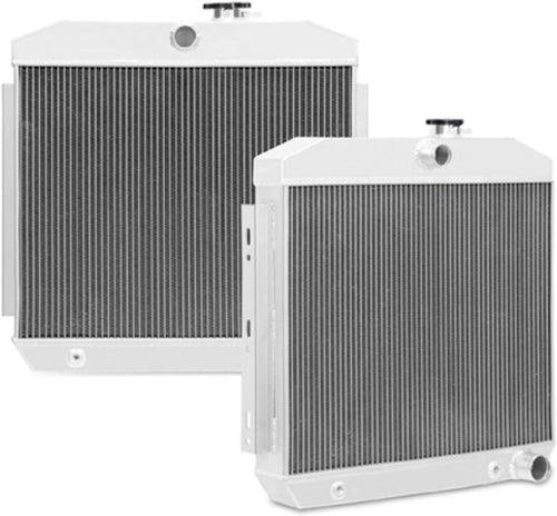 MMRAD-BEL-55X Performance Aluminum Radiator Compatible with Chevrolet Bel-Air 1955-1957