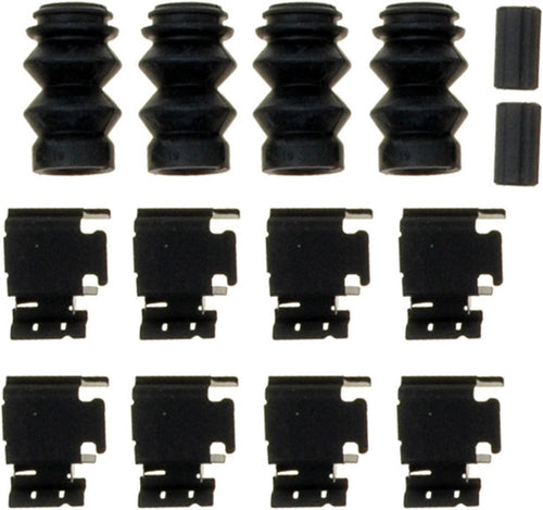 Gold 18K2097X Rear Disc Brake Caliper Hardware Kit with Clips, Seals, and Bushings