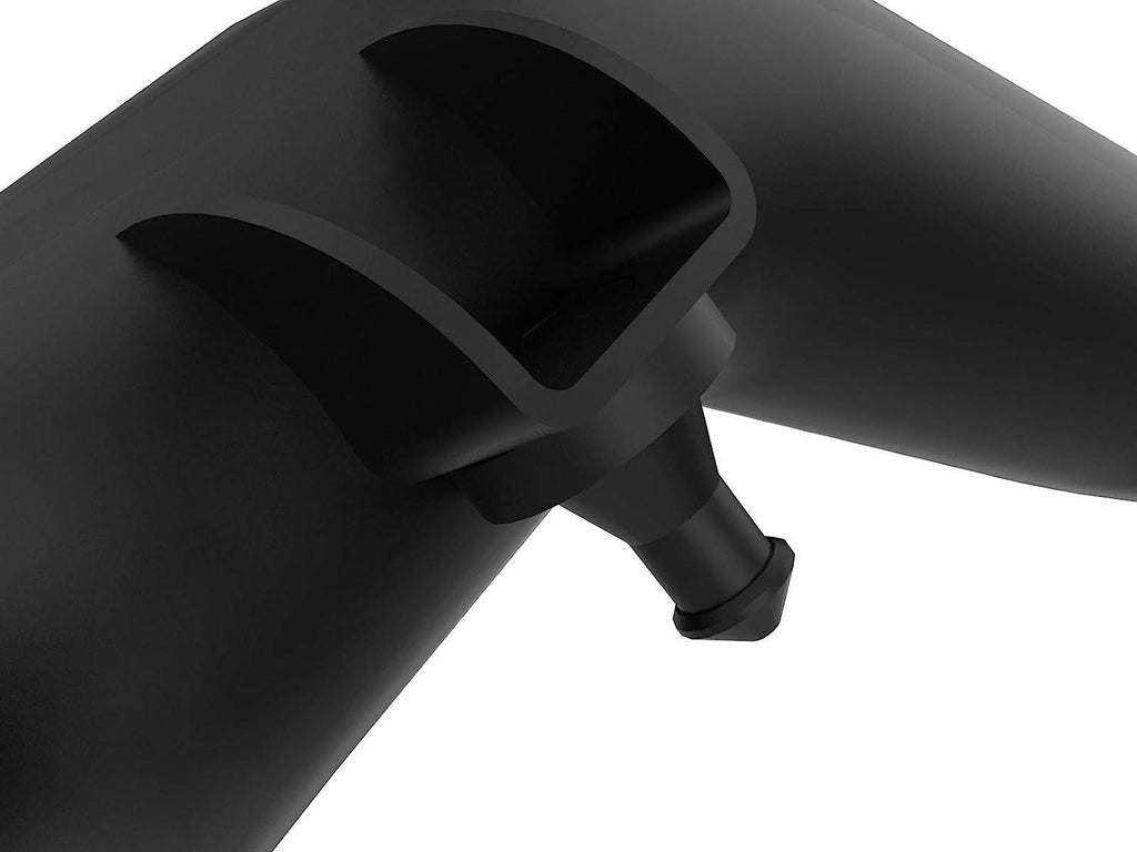 46-20298-B Bladerunner 2-1/2" Hot Charge Pipe for 17-20 Ford F-150 Raptor, Aluminum, Black