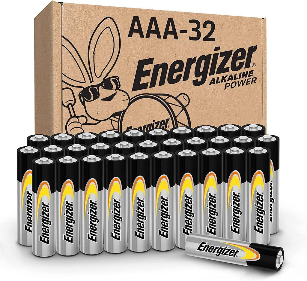 Alkaline Power AAA Batteries (32 Pack), Long-Lasting Triple a Batteries - Packaging May Vary