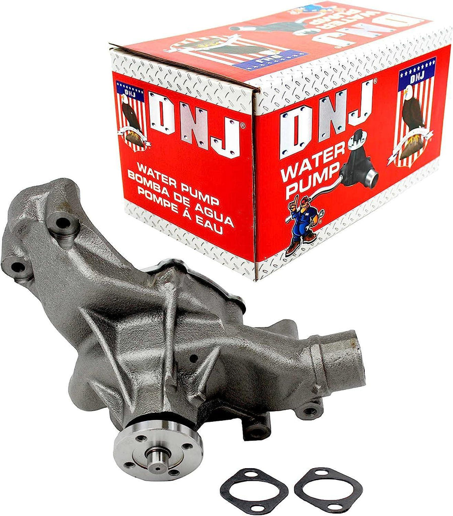 DNJ WP3174 Water Pump/For 1980-2000/ Chevrolet, GMC/C2500, C2500 Suburban, C30, C3500, Express 3500, G30, G3500, K10, K1500, K20/ 7.4L, V8, OHV, 454Cid