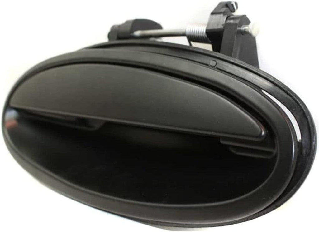 For Buick Park Avenue Exterior Door Handle Rear, Passenger Side Smooth Black 1997-2005 | Trim: Base/Ultra | GM1521137 | 25699182