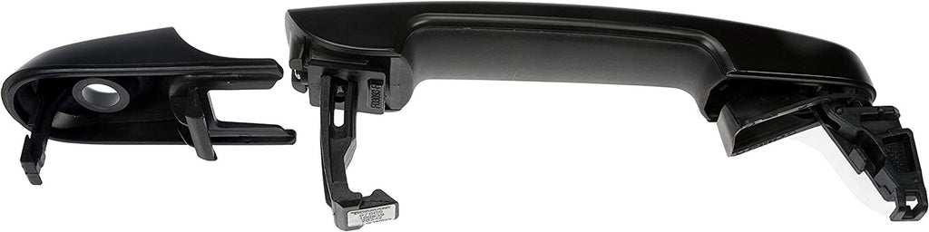 Dorman 97668 Front Driver Side Exterior Door Handle Compatible with Select Ford Models, Black; Smooth