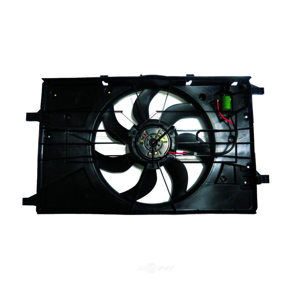 Dual Radiator and Condenser Fan Assembly