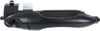 for Ford Focus Exterior Door Handle Front, Passenger Side Smooth Black (2000-2007) | with Key Hole| Trim:All Submodels