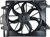 621860 Cooling Fan Assembly Compatible with 2008-2016 Dodge Caravan/Grand Caravan , Black