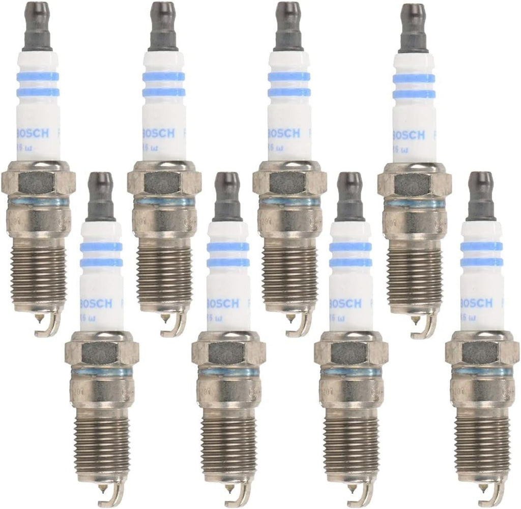 Premium Platinum Set 8 Pregapped Spark Plugs for Buick Cadillac Chevy Pontiac V8