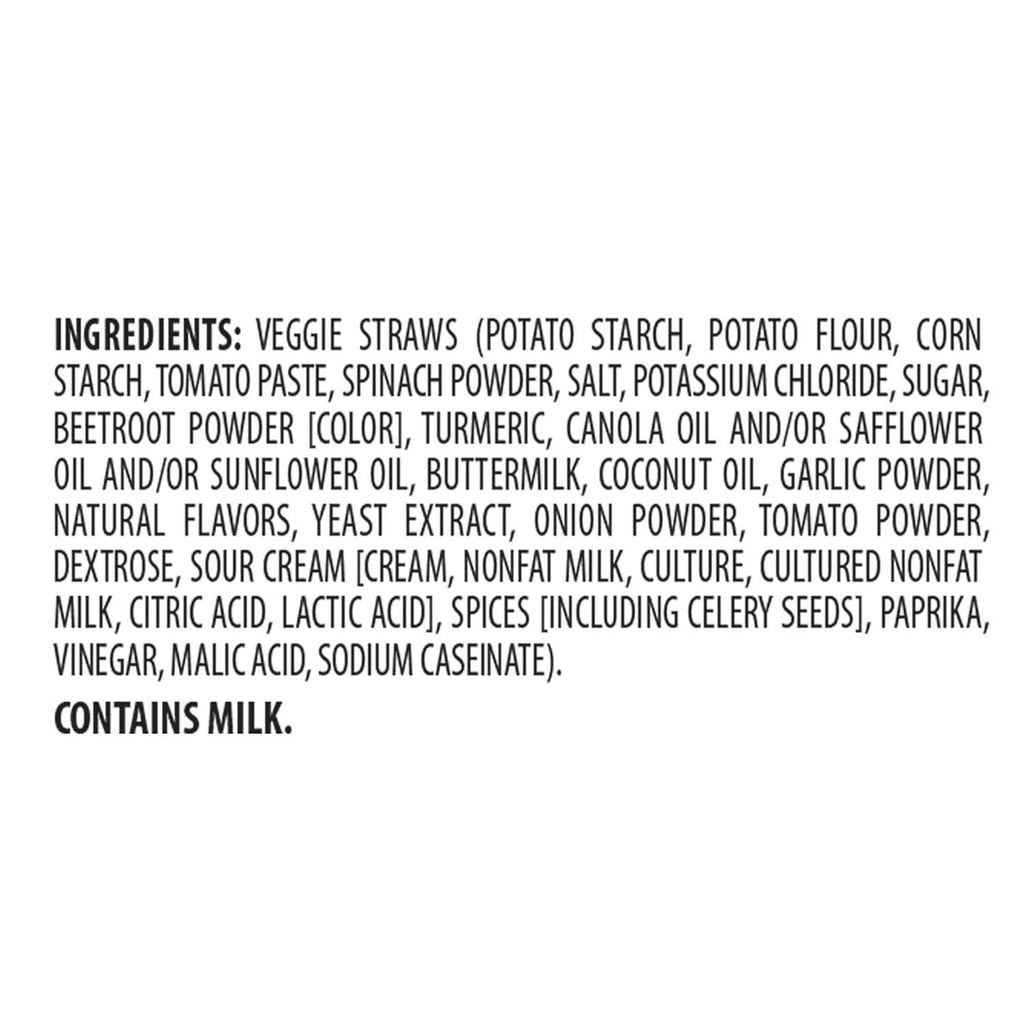 Sensible Portions Garden Veggie Straws Zesty Ranch, 7 Oz