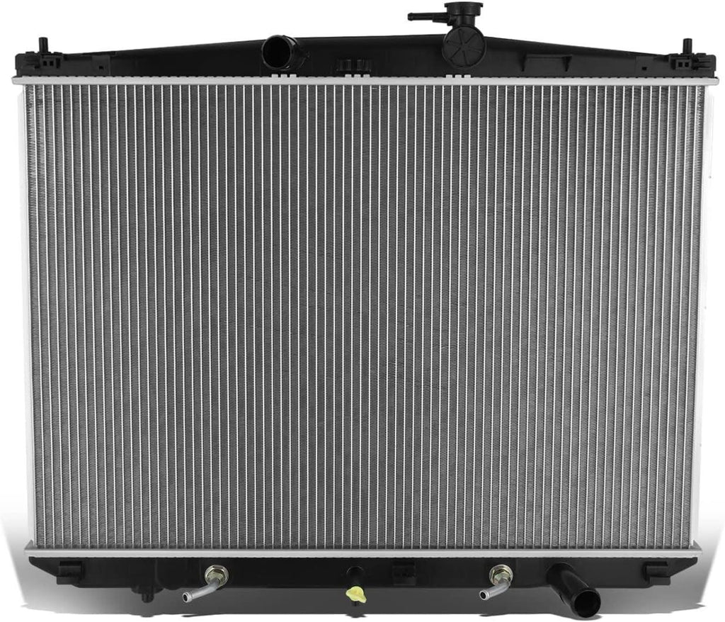 OEM-RA-13450 OE Style Bolt-On Aluminum Core Cooling Radiator Compatible with 2014-2018 Highlander 2.7L 3.5L, 20-11/16" W X 29-7/16" H X 5/8" D, 1-3/8" Inlet / 1-3/8" Outlet