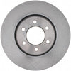 680105R Professional Grade Disc Brake Rotor, Silver, 12.99