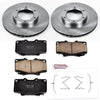 KOE1154 Autospecialty Front Replacement Brake Kit-Oe Brake Rotors & Ceramic Brake Pads