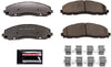 Front Z36-1680 Carbon-Fiber Ceramic Brake Pads Truck and Tow Z36