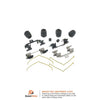 Carlson Disc Brake Hardware Kit for 03-06 Acura MDX 13427Q