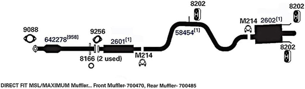 642278 Catalytic Converter