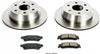 KOE2018 Autospecialty Rear Replacement Brake Kit-Oe Brake Rotors & Ceramic Brake Pads