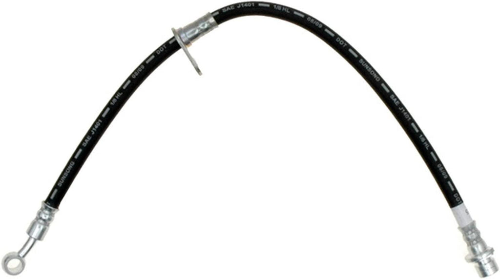 Professional 18J4111 Front Driver Side Hydraulic Brake Hose
