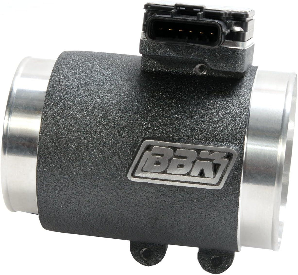 BBK 8002 76Mm Mass Air Flow Meter MAF Sensor Calibrated for 19 Lb Injectors, Cold Air Kit Calibration for Ford Mustang 5.0L