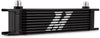 MMOC-10-8BK Universal 10-Row Oil Cooler, 8AN, Black