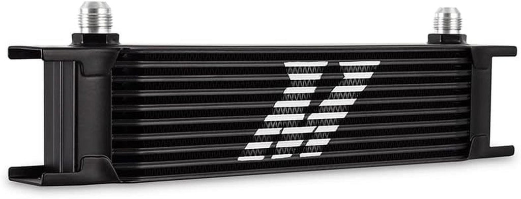 MMOC-10-8BK Universal 10-Row Oil Cooler, 8AN, Black
