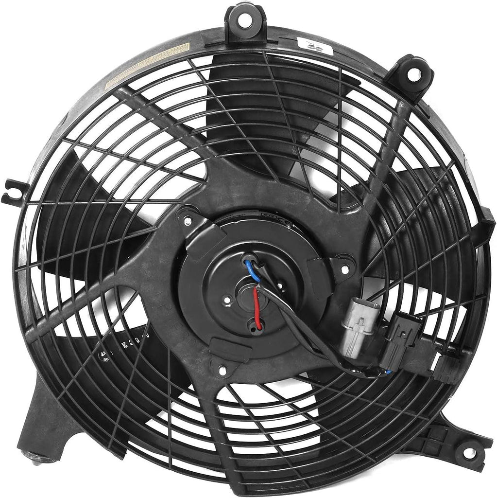 OEM-RF-0848 Factory Style A/C Condenser Fan Assembly Compatible with 2003-2006 Mitsubishi Lancer 2.0L