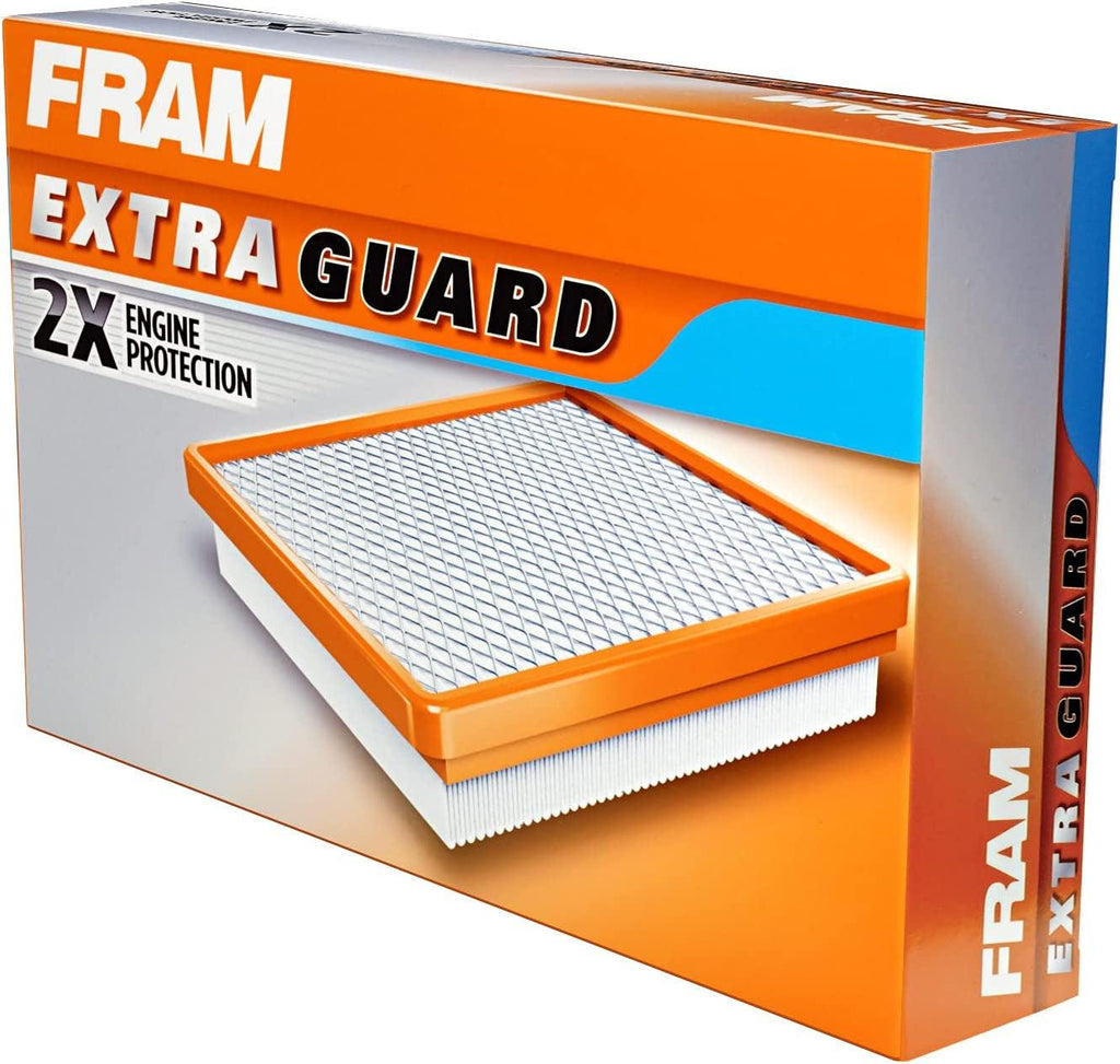 Extra Guard CA12092 Replacement Engine Air Filter for Select Nissan Models, Provides up to 12 Months or 12,000 Miles Filter Protection