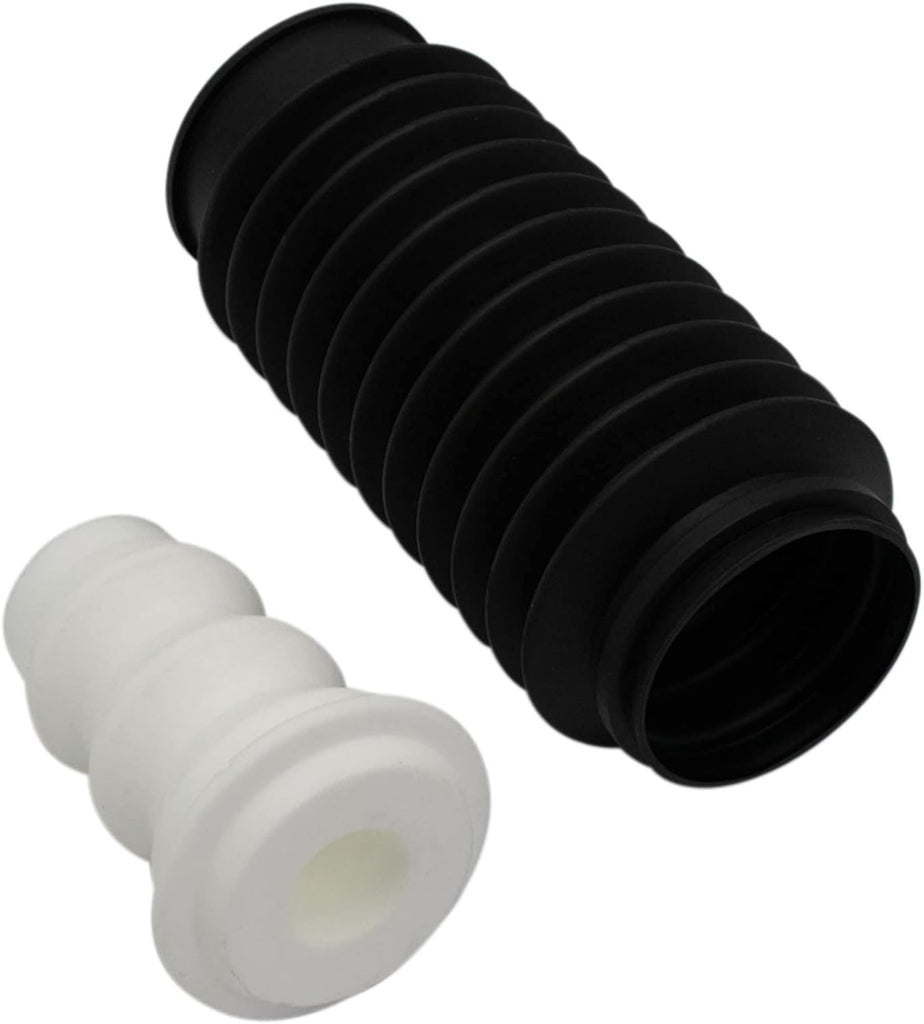 TRQ Front or Rear Strut Bellow & Bumper Stop Compatible with Audi BMW GM Dodge Ford Honda Mazda Toyota VW